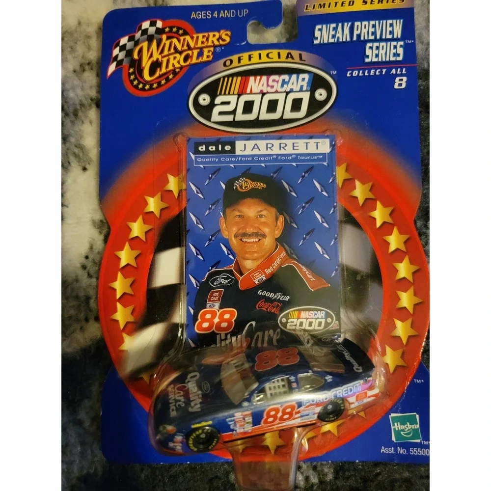 NASCAR Winners Circle Lot of 4 Sealed 1:64 Diecast Jeff Gordon Jarrett Atwood Ir